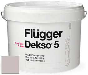 Краска Flugger Dekso 5 матовая краска цвет 5405 