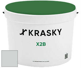 Краска X2B X Krasky глубокоматовая краска для потолков цвет NCS S 1502-B50G 