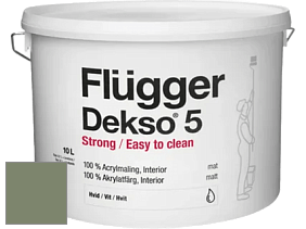 Краска Flugger Dekso 5 матовая краска цвет 4517 