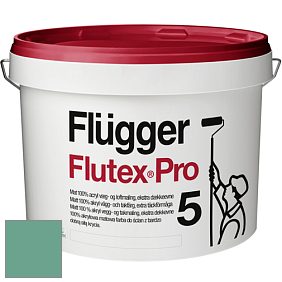 Краска Flugger Flutex Pro 5 матовая краска цвет NCS S 3030-B90G 