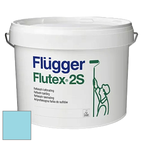 Краска Flugger Flutex 2S глубоко матовая краска цвет NCS S 0530-B10G 