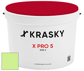 Краска X PRO 5 X Krasky матовая краска для стен и потолков цвет 1526 