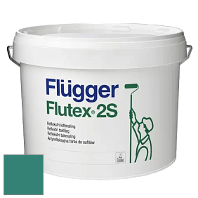 Краска Flugger Flutex 2S глубоко матовая краска цвет NCS S 4040-B70G 