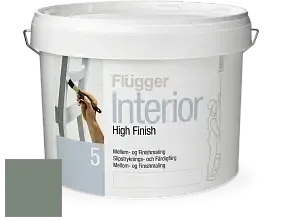 Краска Flugger Interior High Finish 5 матовая акриловая краска-грунт цвет NCS S 5010-G10Y 