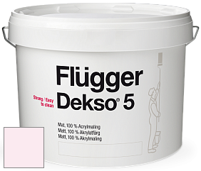Краска Flugger Dekso 5 матовая краска цвет 1421 