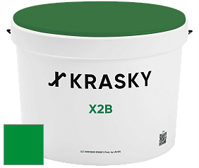 Краска X2B X Krasky глубокоматовая краска для потолков цвет RAL 6037 