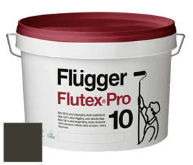 Краска Flugger Flutex Pro 10 матовая моющаяся краска цвет RAL 6022 