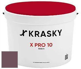 Краска X Pro 10 X Krasky матовая краска для стен и потолков цвет NCS S 6020-R20B 
