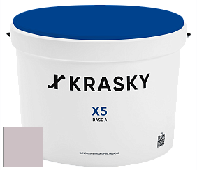 Краска X5 X Krasky матовая краска для стен и потолков цвет 4403 