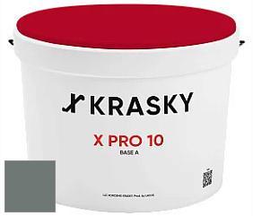 Краска X Pro 10 X Krasky матовая краска для стен и потолков цвет NCS S 6005-B80G 