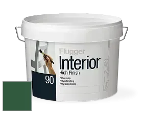 Краска Flugger Interior High Finish 90 акриловая глянцевая эмаль цвет NCS S 5540-G10Y 