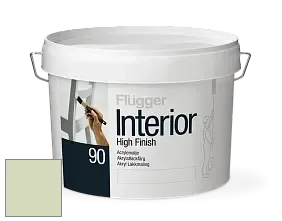 Краска Flugger Interior High Finish 90 акриловая глянцевая эмаль цвет NCS S 1015-G40Y 