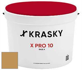 Краска X Pro 10 X Krasky матовая краска для стен и потолков цвет NCS S 3040-Y10R 