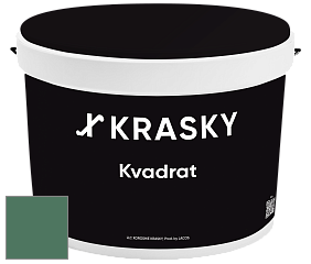 Краска X2B Kvadrat X Krasky матовая краска для потолков глубокого чёрного цвета цвет NCS S 5030-G 