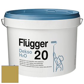 Краска Flugger Dekso H2O 20 полуматовая краска цвет RAL 1024 