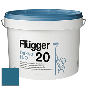 Краска Flugger Dekso H2O 20 полуматовая краска цвет 2487 
