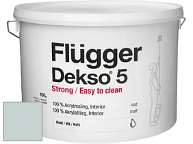 Краска Flugger Dekso 5 матовая краска цвет 4484 