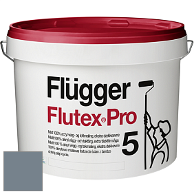 Краска Flugger Flutex Pro 5 матовая краска цвет NCS S 5010-R90B 