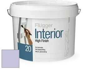 Краска Flugger Interior High Finish 20 акриловая полуматовая эмаль цвет 3445 