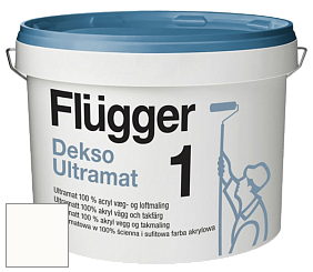 Краска Flugger Dekso 1 ультраматовая краска цвет IN-745 