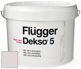 Краска Flugger Dekso 5 матовая краска цвет 4402 