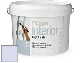 Краска Flugger Interior High Finish 5 матовая акриловая краска-грунт цвет NCS S 0515-R60B 