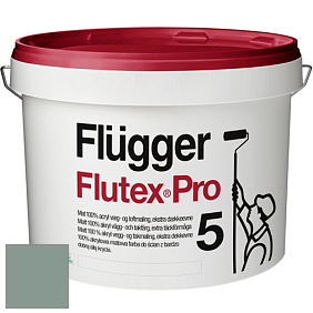 Краска Flugger Flutex Pro 5 матовая краска цвет NCS S 4010-B90G 
