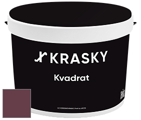 Краска X2B Kvadrat X Krasky матовая краска для потолков глубокого чёрного цвета цвет NCS S 6030-R20B 
