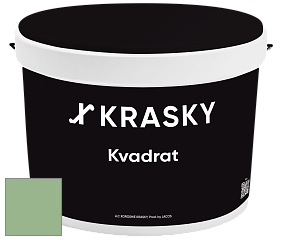 Краска X2B Kvadrat X Krasky матовая краска для потолков глубокого чёрного цвета цвет NCS S 2030-G20Y 