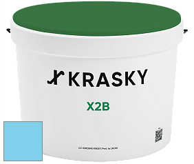 Краска X2B X Krasky глубокоматовая краска для потолков цвет 1483 