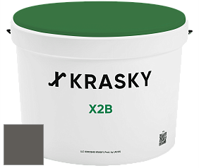 Краска X2B X Krasky глубокоматовая краска для потолков цвет NCS S 7502-Y 