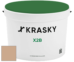 Краска X2B X Krasky глубокоматовая краска для потолков цвет 3367 