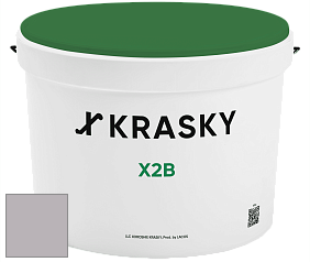 Краска X2B X Krasky глубокоматовая краска для потолков цвет 5436 