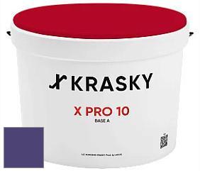 Краска X Pro 10 X Krasky матовая краска для стен и потолков цвет 2458 
