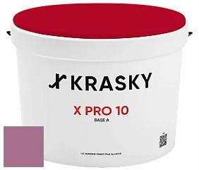 Краска X Pro 10 X Krasky матовая краска для стен и потолков цвет NCS S 3040-R30B 