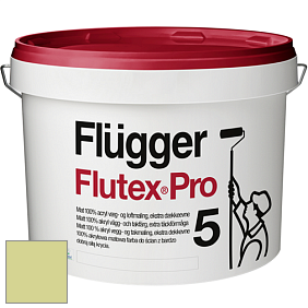 Краска Flugger Flutex Pro 5 матовая краска цвет NCS S 1030-G60Y 
