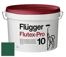 Краска Flugger Flutex Pro 10 матовая моющаяся краска цвет NCS S 5540-G 