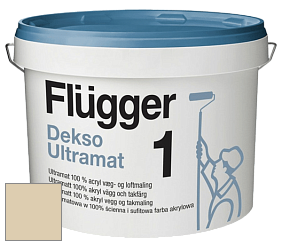 Краска Flugger Dekso 1 ультраматовая краска цвет NCS S 1510-Y10R 