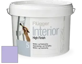 Краска Flugger Interior High Finish 5 матовая акриловая краска-грунт цвет 2444 