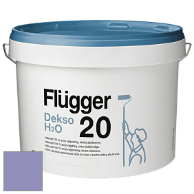 Краска Flugger Dekso H2O 20 полуматовая краска цвет 3446 