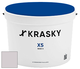 Краска X5 X Krasky матовая краска для стен и потолков цвет NCS S 1505-R30B 