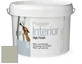Краска Flugger Interior High Finish 5 матовая акриловая краска-грунт цвет NCS S 3005-G80Y 