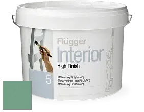 Краска Flugger Interior High Finish 5 матовая акриловая краска-грунт цвет NCS S 3030-G 