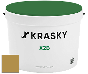 Краска X2B X Krasky глубокоматовая краска для потолков цвет 3338 