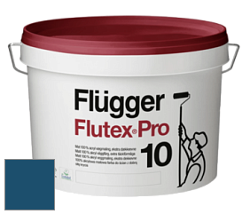 Краска Flugger Flutex Pro 10 матовая моющаяся краска цвет NCS S 5540-R90B 