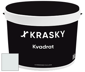 Краска X2B Kvadrat X Krasky матовая краска для потолков глубокого чёрного цвета цвет 5531 