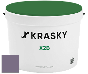 Краска X2B X Krasky глубокоматовая краска для потолков цвет NCS S 5020-R50B 