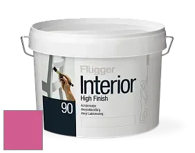 Краска Flugger Interior High Finish 90 акриловая глянцевая эмаль цвет RAL 4003 