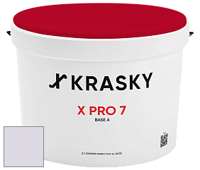 Краска X Pro 7 X Krasky матовая краска для стен и потолков цвет 5442 