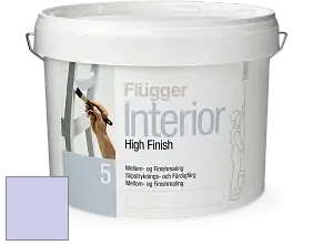 Краска Flugger Interior High Finish 5 матовая акриловая краска-грунт цвет NCS S 0525-R60B 